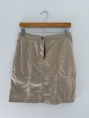 Ralph Lauren Beige Utility Pocket Skirt